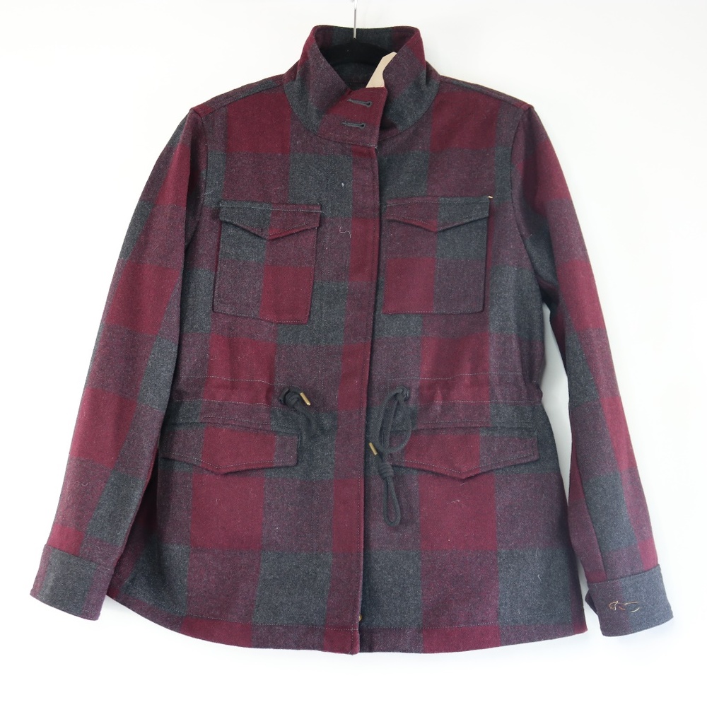 LEVI'S Plaid Jacket with Detachable Vest  - NEW